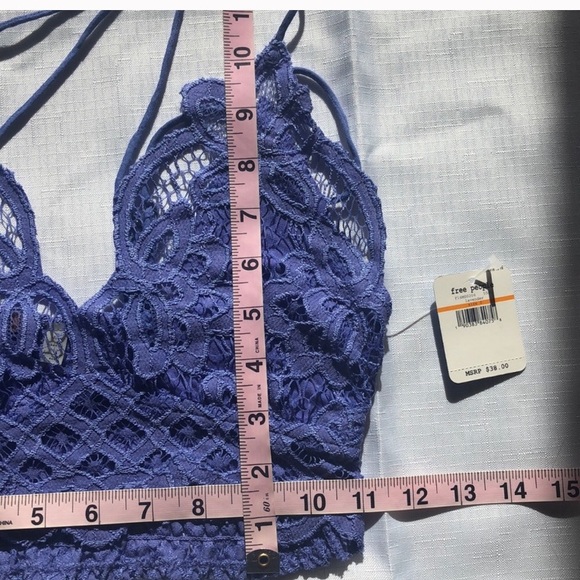 ๐ค๐ค PURPLE FREE PEOPLE XS & S BRALETTE - Picture 8 of 10